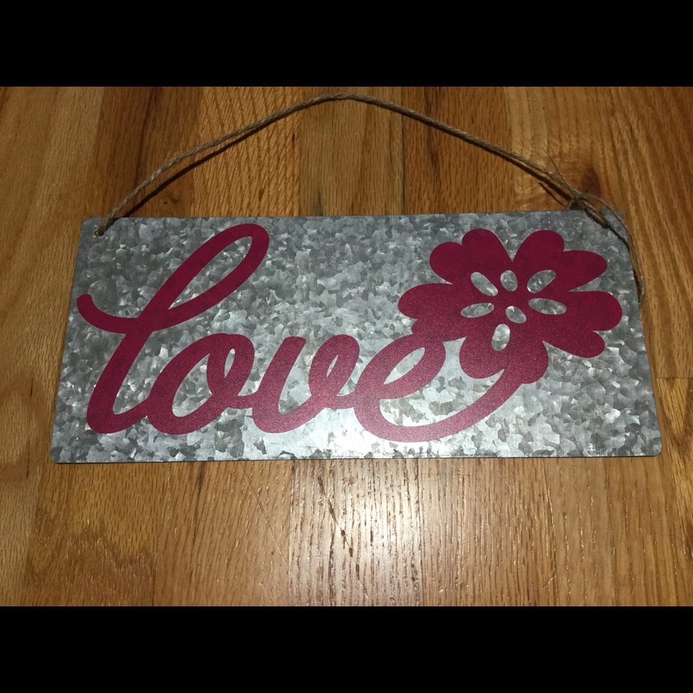 LOVE Wall Plaque